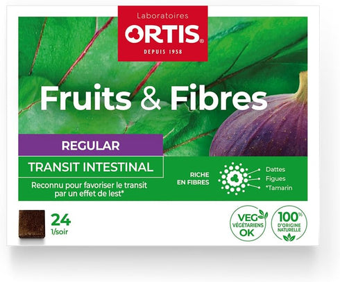 Ortis 24 Fruits & Fibres Regular Cubes