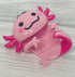 Pink Axolotl Pocketbac Hand Sanitizer Holder - Fun & Functional