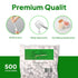 Spa Stix Cotton Balls, 500 Count Medium Size, Non Sterile Super Soft, White