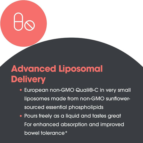 Allergy Research Group Micro Liposomal C, 1000mg Supplement, Liquid Vitamin C, 4 Fl Oz