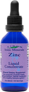 Eidon Ionic Minerals Liquid Zinc Concentrate, Ionic Zinc Supplement Drops, 2 oz, Immune System Support