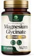 Magnesium Pills Extra Strength 500mg - Chelated for Ultra Absorption, 120 Tablets for Bone & Heart Support