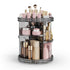Rotating Makeup Organizer 360° - Adjustable Layer Cosmetic Storage Lazy Susan for Dresser Bathroom, Medium, Gray