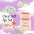 INH Hair Claw Clips & Wide Tooth Comb Set, 3 pc Aesthetic Iridescent Hair Accessories