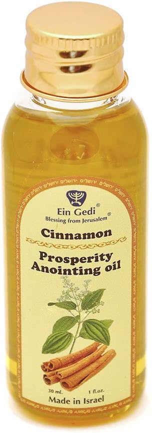 Ein Gedi Anointing Oil 30 ml from Holy Land Jerusalem, Cinnamon