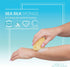 Sea Silk Sponge Kit, 2pc Hand Cut Medium, Approx. 2-3 inches, Ideal for Cosmetic Use and Facial Cleansing
