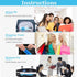Angzhili Portable Orthodontic Toothbrush Kit for Braces, Dental Care Kit with Interdental Brush, Dental Wax, Floss,