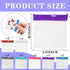 hongliang Lock,14 Set 7 Reusable Pill Pouches with Slide Piece Zippered Pill Bags for Travel Organizer Medicine Qtips