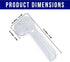 ibrush 4 Pack 500, 1000, 1500 Protective Cover Cap Compatible with Oral B Replacement Heads, Fits for Cross Action