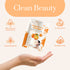 Vitamin C and Collagen Sheet Face Mask - Diminishes Fine Lines, Lifts & Hydrates Skin, Cruelty Free Korean Care