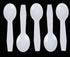 PARTY BARGAINS 3" Plastic Mini Spoons, 800 Count, Lightweight Disposable Tasting Spoons for Desserts and Appetizers