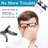 Anti-Slip Nose Pads Silicone Butterfly Shape, 13 Pairs Soft Non-Slip Adhesive Nose Pads for Glasses