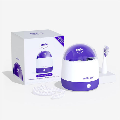 SmileDirectClub Ultrasonic and UV Cleaning Machine, Smile Spa for Aligners, Retainers, Toothbrush Heads, and More