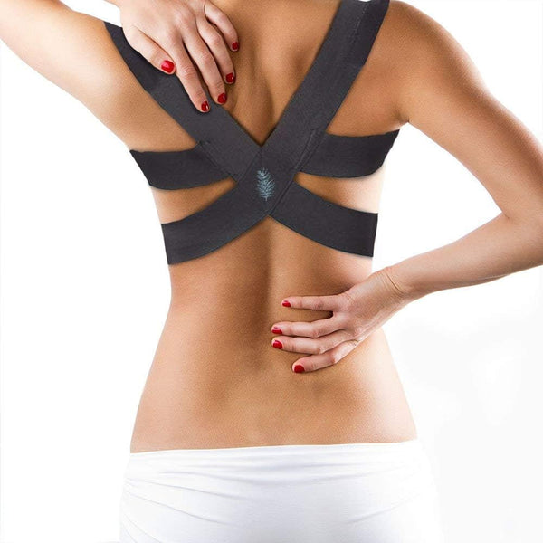 Berlin & Daughter Posture Corrector - Fully Adjustable Breathable Clavicle Chest Back Support Brace for Men & Women