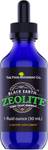 Black Earth Zeolite with Humic Fulvic Acids, Trace Minerals for Detox, Gut Health, Immune Support - 1oz Liquid Drops