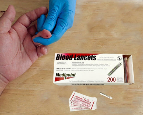 MEDIPOINT Stainless Steel Lancet, 200ct