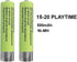 2-Pack Rechargeable Batteries for ADH300J/DB100 Wireless Headphones (750mAh) (AAA)
