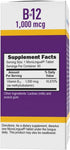 Superior Source No Shot Methylcobalamin B-12 1,000 mcg - 60 Sublingual Tablets for Energy & Wellness