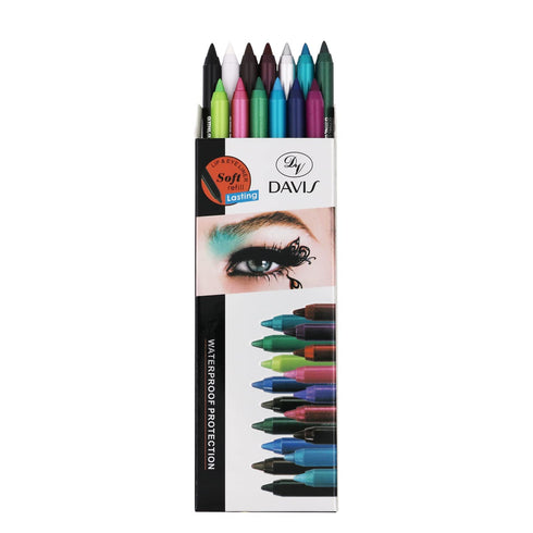 13 Colors Eyeliner Pencil, Colorful Eye Shadow Pencil, Eyebrow Pen for Women, Glitter Matte Eye&Lip Liner Makeup