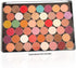 XL Large Empty Magnetic Makeup Eyeshadow Palette - Clear Cover with 20pcs Adhesive Stickers for DIY