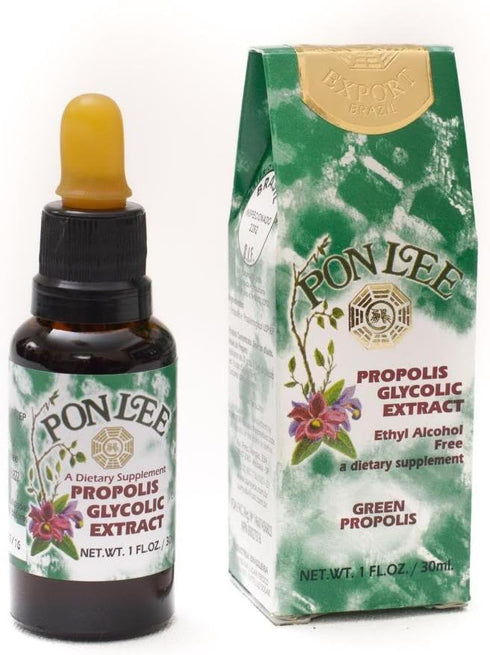 Pon Lee Brazilian Green Propolis Extract, Alcohol Free, Immunity Enhancer, 30 ml