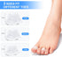 heqxwl Hammer 6 Pack Toe Corrector, Toe Spacers, Toe Straighteners for Curled Toes, Bunion Corrector for Preventing