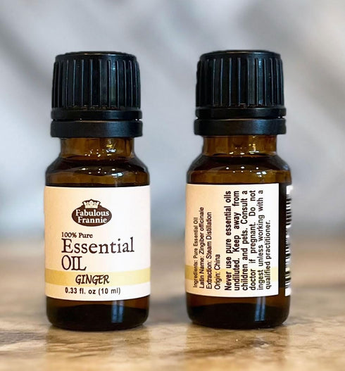 Fabulous Frannie GINGER 100% Pure, Undiluted Essential Oil 10ml