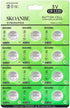 SKOANBE 12PCS CR1220 3V Lithium Button Coin Cell Battery - 1220