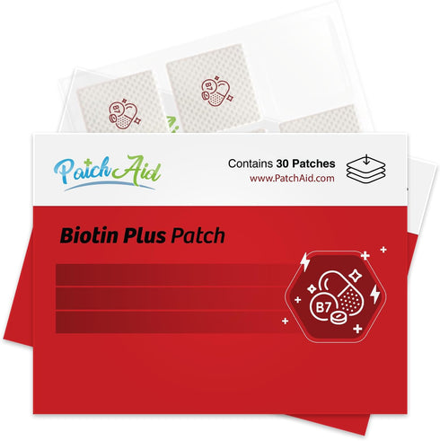 PatchAid Biotin Plus Topical Patch, 30-Day Supply