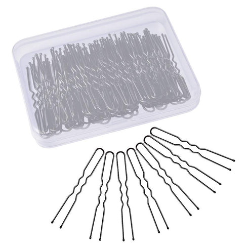 U Shaped IKOCO Hair Pins for Women's Ballet Buns, 2.4 inch with Storage Box