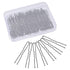 U Shaped IKOCO Hair Pins for Women's Ballet Buns, 2.4 inch with Storage Box