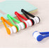 LERORO 12 Pcs Mini Microfiber Glasses Cleaner, Soft Brush Cleaning Tool, Eyeglass Cleaner Clip (Random Color)