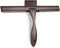 Hiware All-Purpose Shower Squeegee, Bronze Stainless Steel for Shower Doors, Bathroom, Window and Car Glass - 10 Inches