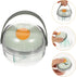 Vaguelly Weekly Pill Organizer Small Sealed Medicine Box with Handle Design Portable Travel Plastic Reusable Pill Case