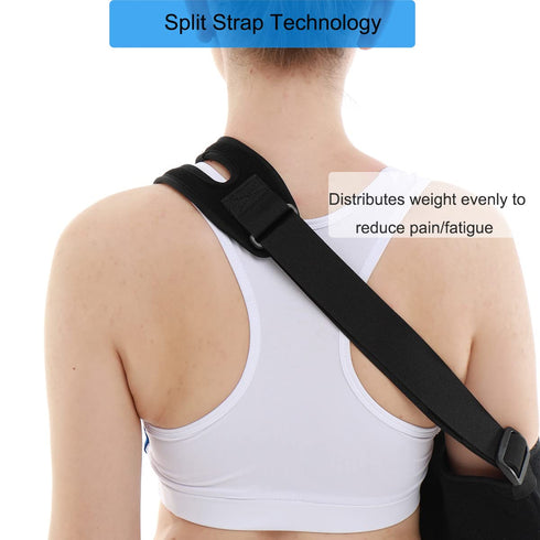 HKJD Immobilizer Arm Sling Shoulder sling for Shoulder Injury - Rotator Cuff Support Brace - Comfortable Medical Sling
