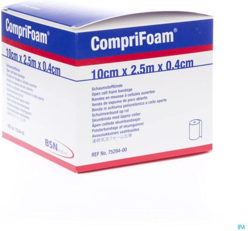 Comprifoam Foam Padding Bandage, White 7529400, 1 Ct