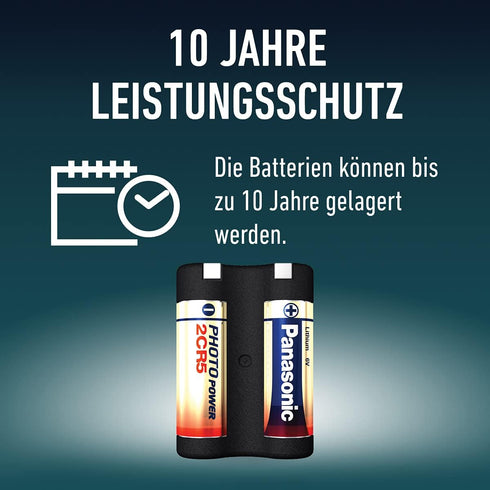 Panasonic 2CR5 Lithium Battery
