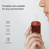 WIHFHGZ 15Pcs Set Wood Diffuser for Essential Oils, Rosewood Portable Mini Round, Aromatherapy - Passive Oil Release