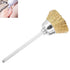 Nail Drill Bit Set Cleaning Brushes, Brass Wire Nail Polishing Head Cleaner Manicure Tool Accessory for Nail Drill Machine, Manicure Pedicure, Nail Art Tools(gold)