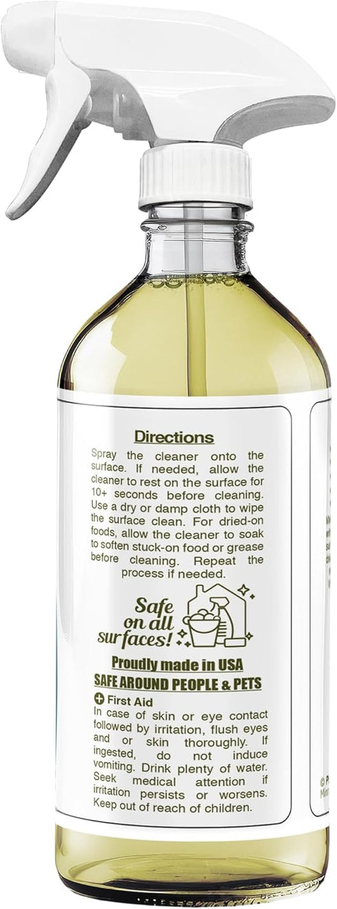 Kitchen Cleaner 16 oz - Daily Spray for Countertops, Sink, Cabinets, Appliances, Safe on All Surfaces