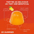 Collagen Gummies with Zinc, Vitamin C, Biotin, Collagen Peptides Supplement for Hair, Nail, Skin, Bone & Joint Health