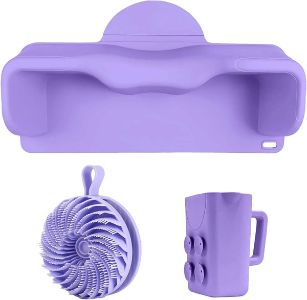 nestery Hair Washing Station for Kids, Silicone Portable Shampoo Bowl and Elderly with