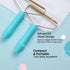 2PC Pet Hair Remover for Couch, Manual Dog Hair Cleaner Pro, Lint Shaver for Furniture, Carpet Rake Scraper - Blue