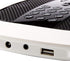 WELLUR 3.5mm 2.1A - Stereo Sound White Noise and Natural Sound Sleep Machine with Relaxing Spa Music. Dual Build