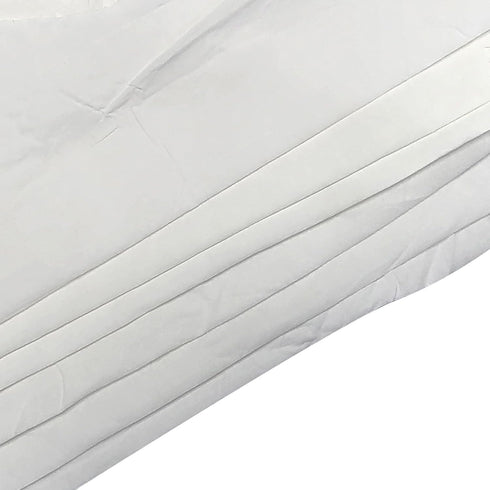 Recycled White Sheeting Rags - Bulk Woven Cotton Cleaning Rag in a Box, Lint Free All Purpose Wiping Cloth (5 lbs. Box)