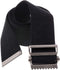 COW&COW Transfer and Gait Belt with Metal Buckle for Caregiver Nurse, 2 inch Black, 72"