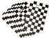 LYT 30 PCS Black and White Checkered Racecar Gift Bags - Birthday Party Supplies for Kids Race Car Theme