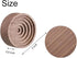 NaYiissi Wood Essential Oil Diffuser, Wooden Aromatherapy Diffuser, Small Round Oil Diffuser for Home Office Car Yoga
