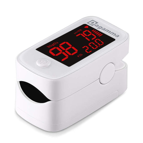 Dagamma DP200 Fingertip Pulse Oximeter, Heart Rate Measurement, Blood Oxygen Monitor with LED Screen.
