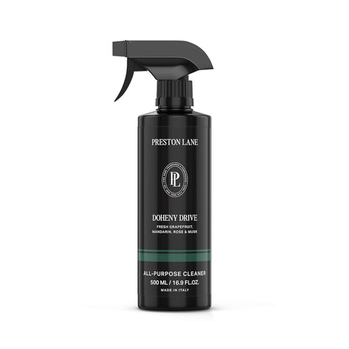 Preston Lane Luxury All-Purpose Cleaner, Doheny Drive Scent | Bio-Based Multi-Surface Spray